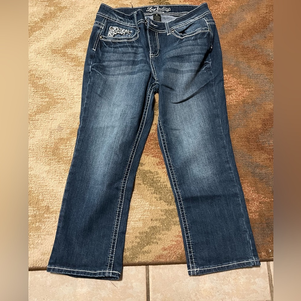 Love indigo Capri
